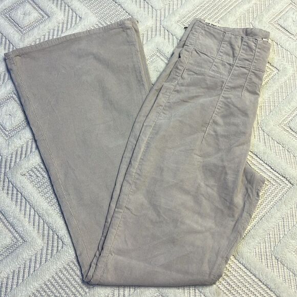 FREE PEOPLE - Jayde Seamed Corduroy Flare Pants - Picture 7 of 12